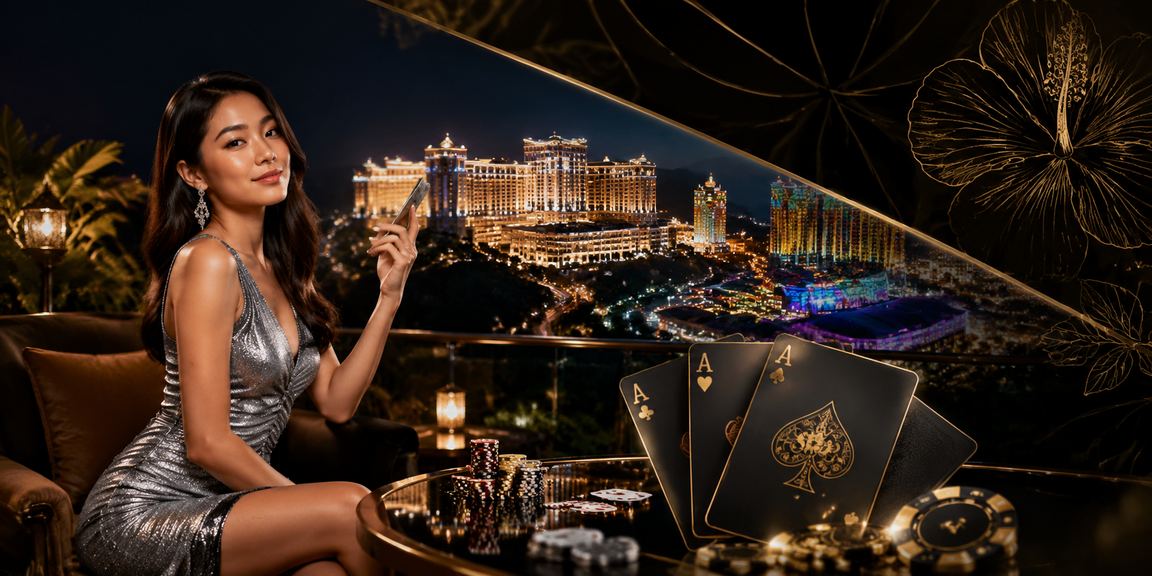 Permainan poker di Genting Highlands dengan suasana menarik